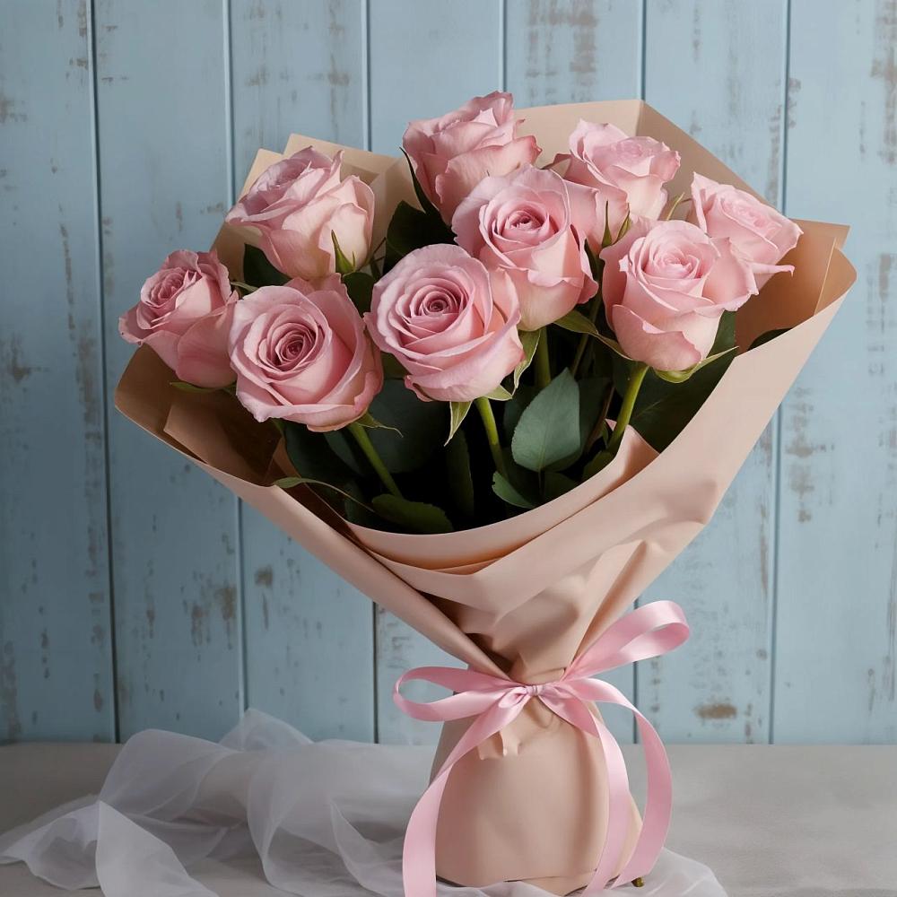 Букет цветов из: Розы в Кадуе