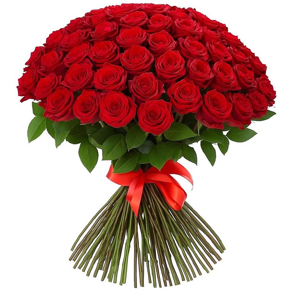 Букет Красные розы Блэк Меджик в Кадуе