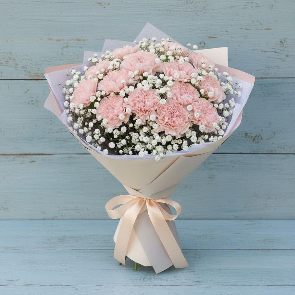 Букет цветов из: Гвоздики в Кадуе