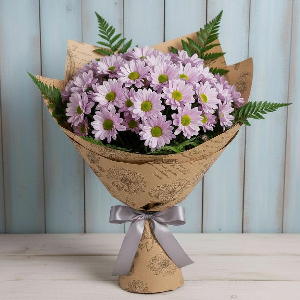 Букет цветов из: Хризантемы в Кадуе