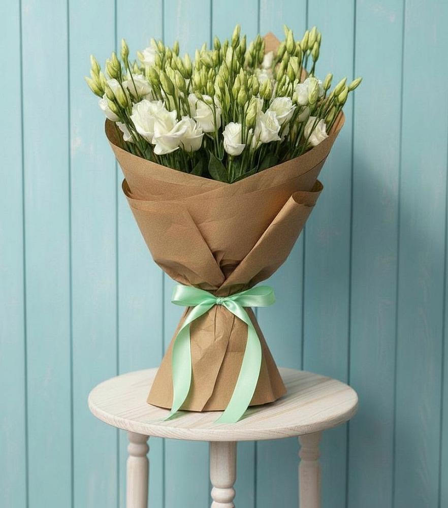 Букет цветов из: Лизиантусы в Кадуе