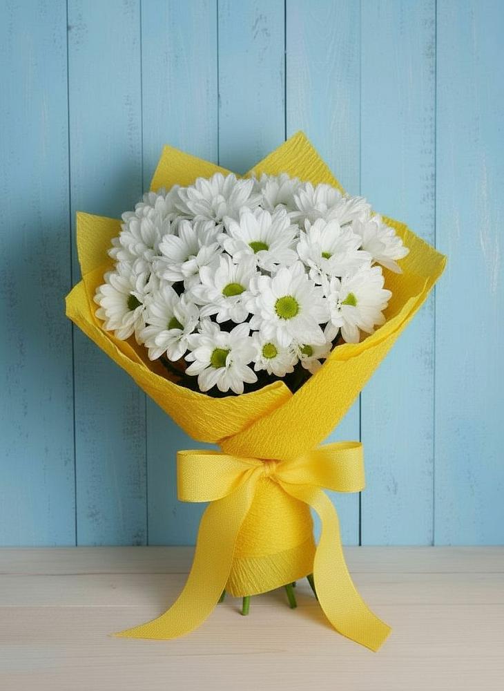 Букет цветов из: Хризантемы в Кадуе