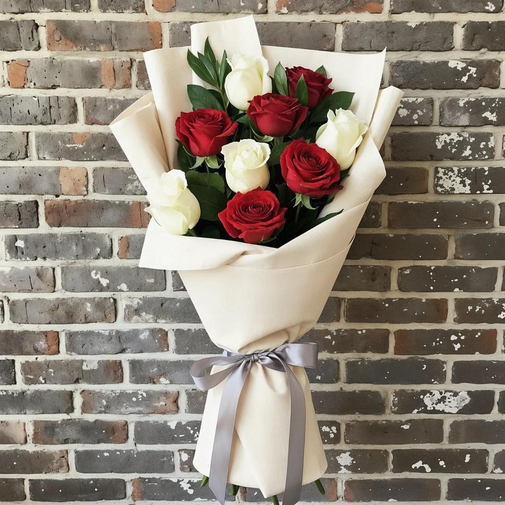 Букет цветов из: Розы в Кадуе