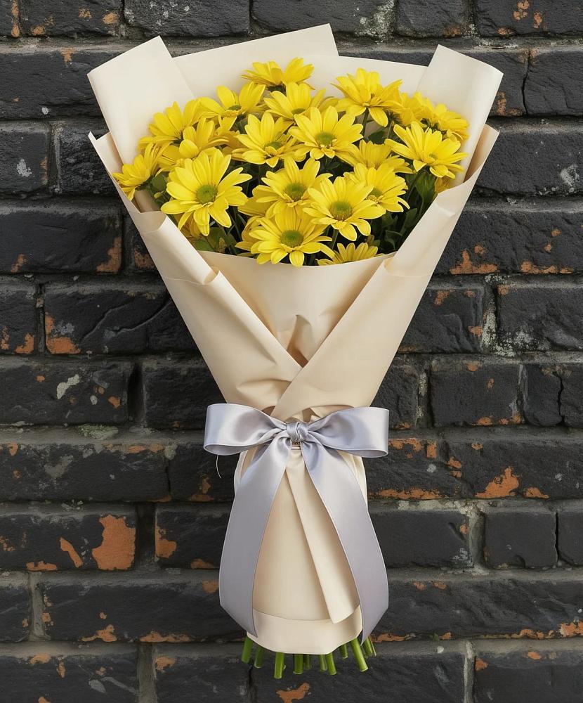Букет цветов из: Хризантемы в Кадуе