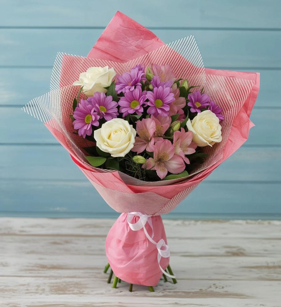 Букет цветов из: Герберы в Кадуе